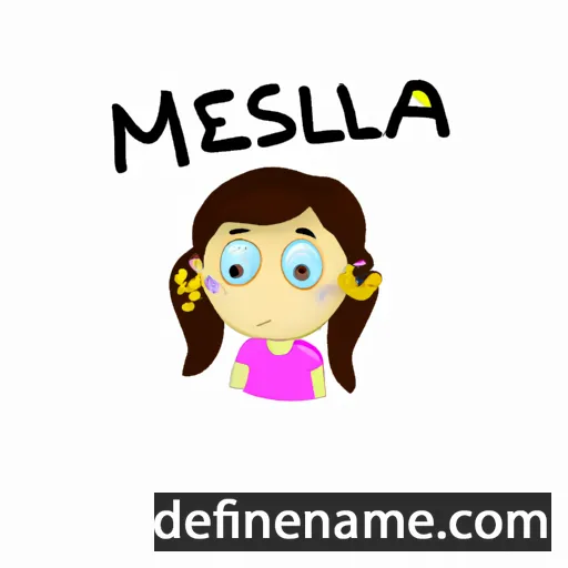 Melissza cartoon