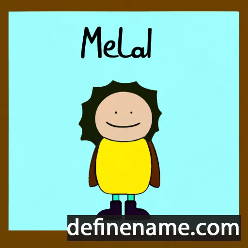 cartoon of the name Mellán