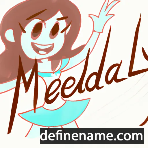 Melody cartoon