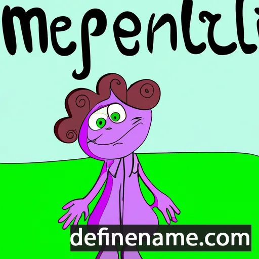 Melpomeni cartoon