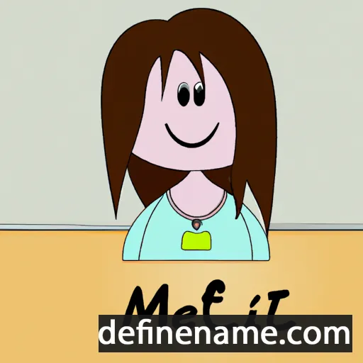 cartoon of the name Meltem