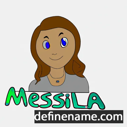 Melyssa cartoon