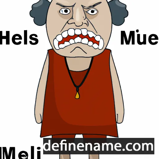 cartoon of the name Menelaus