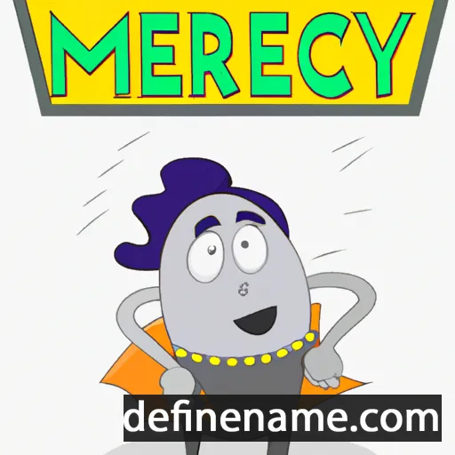 cartoon of the name Mercury