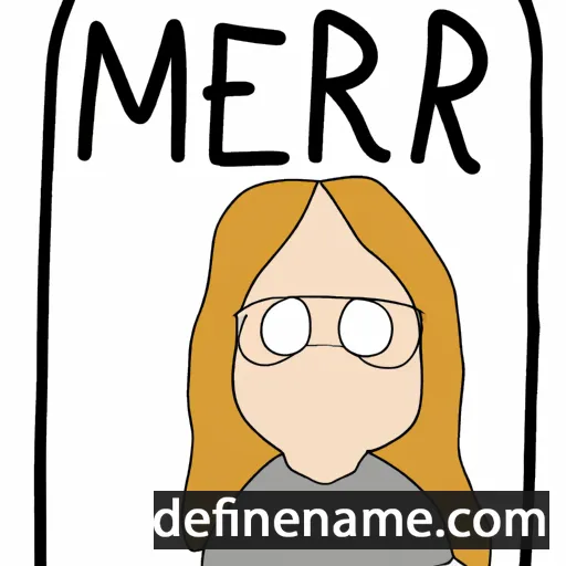 Merel cartoon