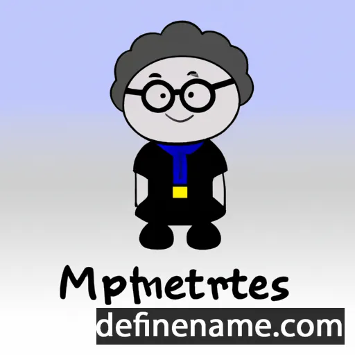 cartoon of the name Meritites