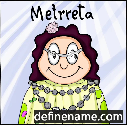 cartoon of the name Merletta