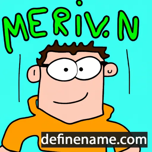 Mervin cartoon