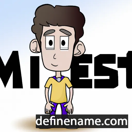 Mesut cartoon