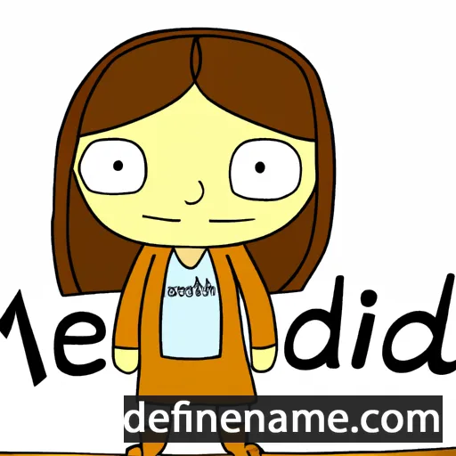 cartoon of the name Metodija