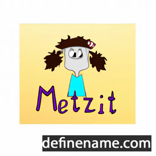 cartoon of the name Meztli