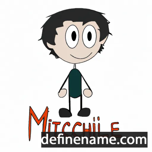 cartoon of the name Michael