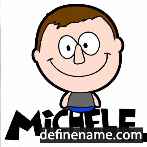 cartoon of the name Michel