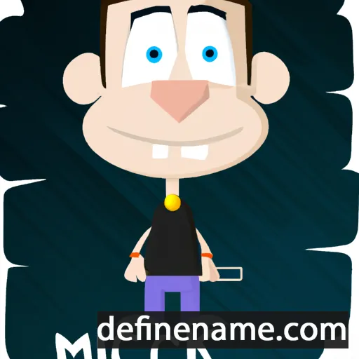 cartoon of the name Mick