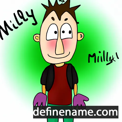 cartoon of the name Mihály