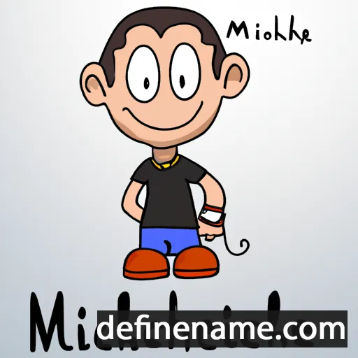 Mihael cartoon