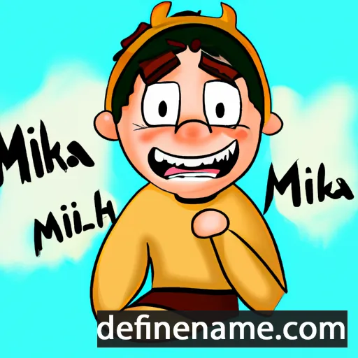 Mikha'il cartoon