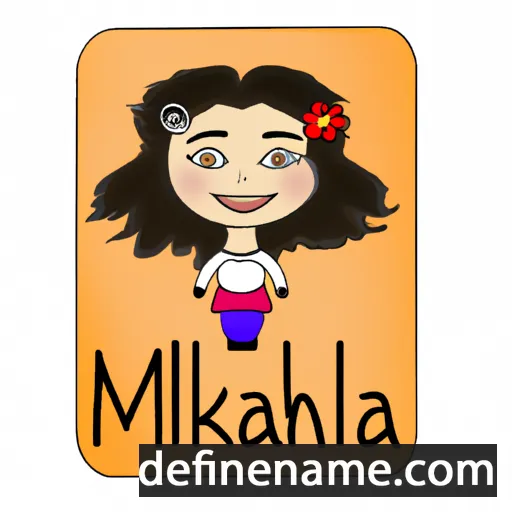 Mikhaila cartoon