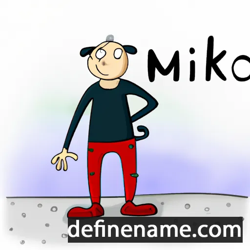 cartoon of the name Miklós