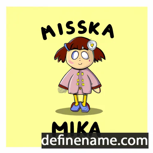 cartoon of the name Miksa