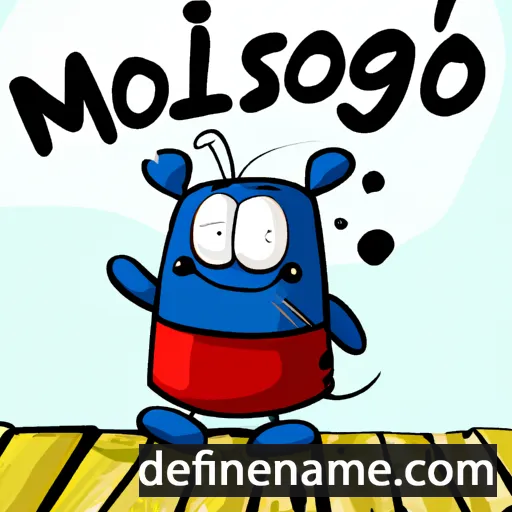 cartoon of the name Miłogost