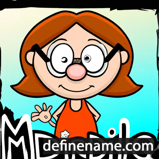 cartoon of the name Mildred