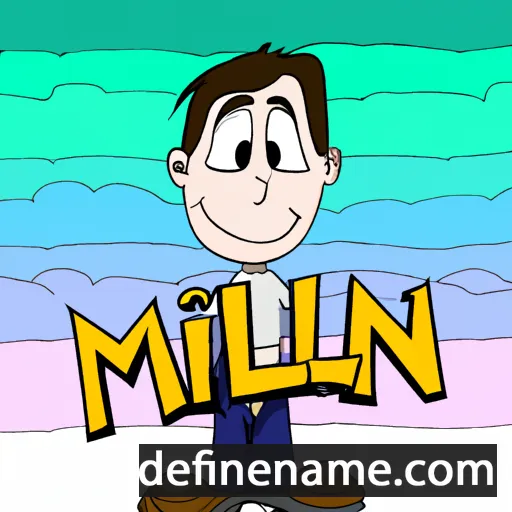 cartoon of the name Milian