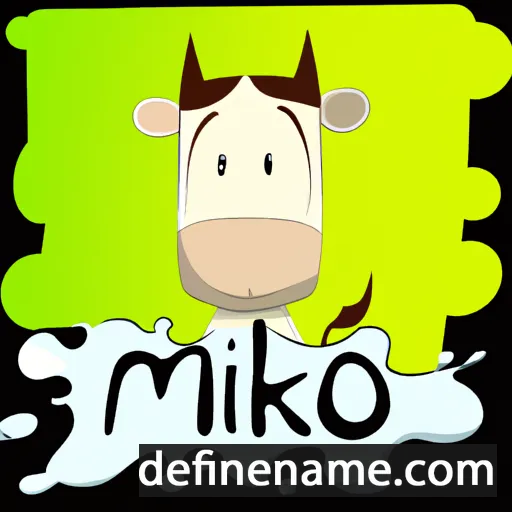 Milko cartoon