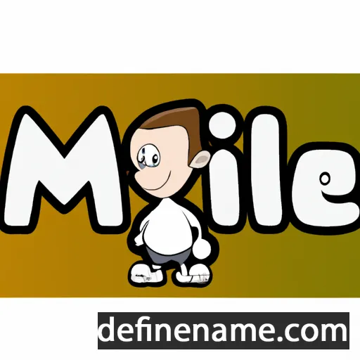 cartoon of the name Mille