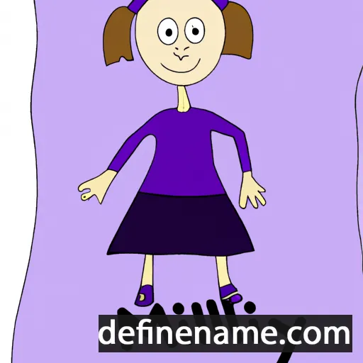 cartoon of the name Milly