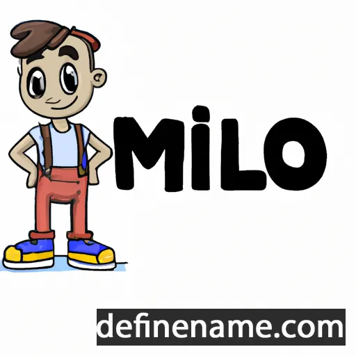 Milo cartoon