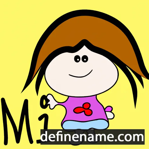 cartoon of the name Mimi