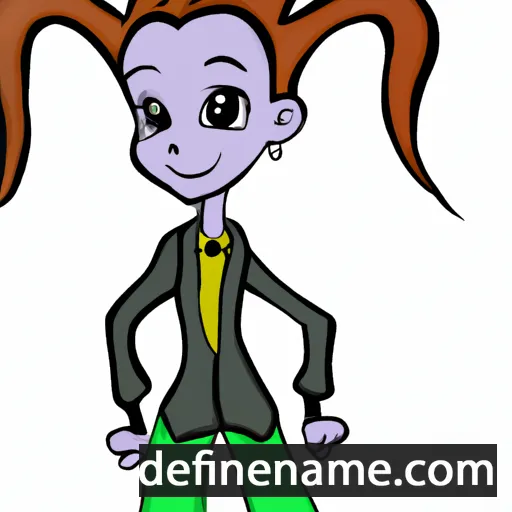 cartoon of the name Minodora