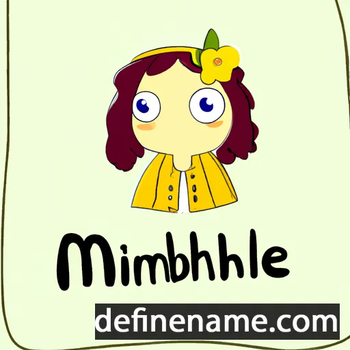 cartoon of the name Mirabelle