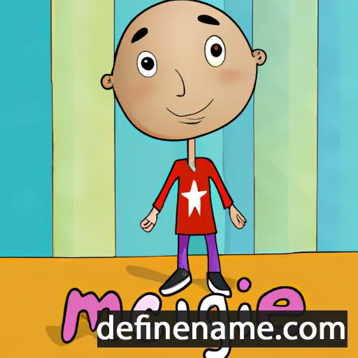 cartoon of the name Miracle