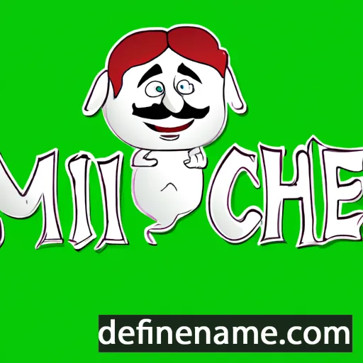 cartoon of the name Mirche