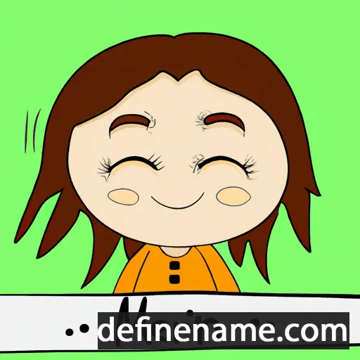 cartoon of the name Miren