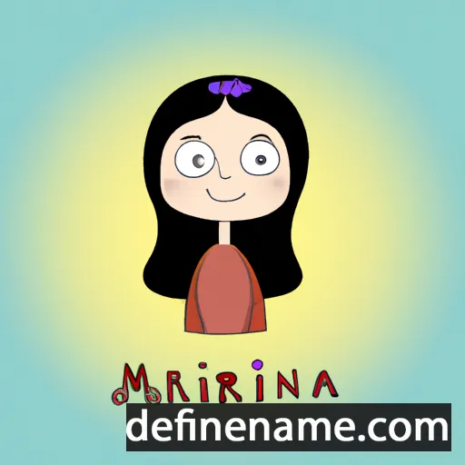 Miriana cartoon