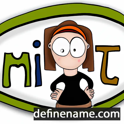 cartoon of the name Mirte