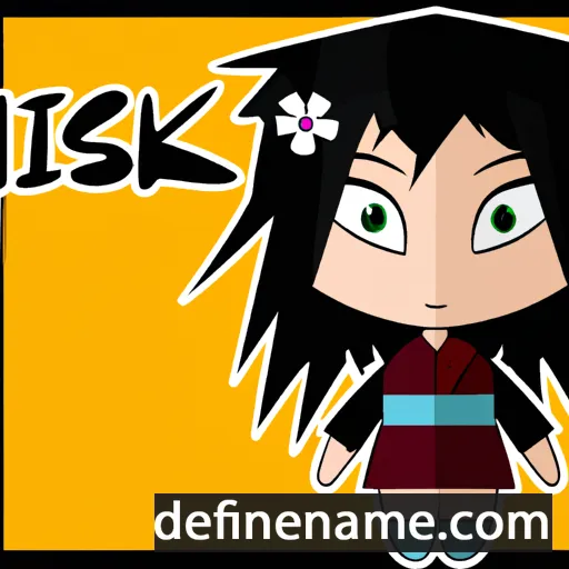 Misaki cartoon