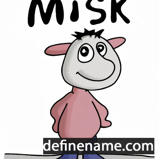 cartoon of the name Miski