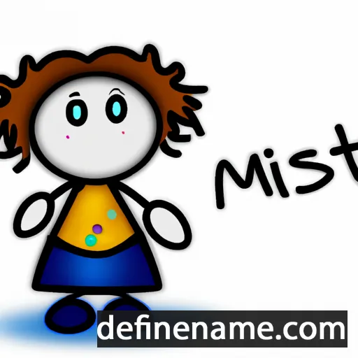 Misti cartoon