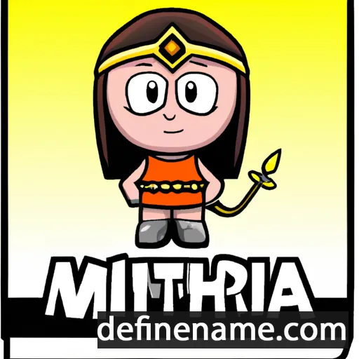 cartoon of the name Mithra