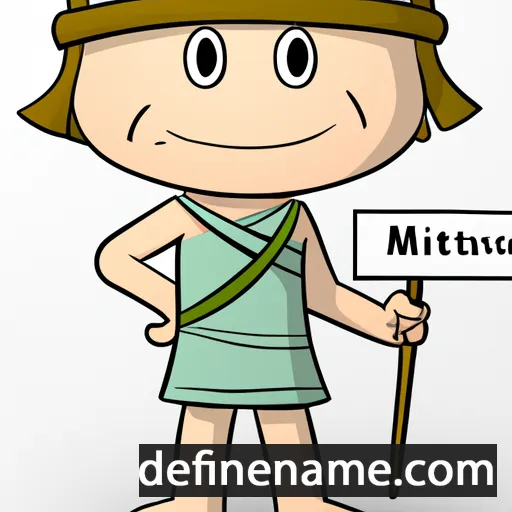 cartoon of the name Mithridates