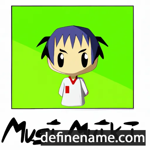 Mitsuaki cartoon