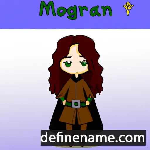 cartoon of the name Mórríghan