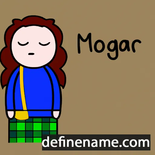 Mòrag cartoon