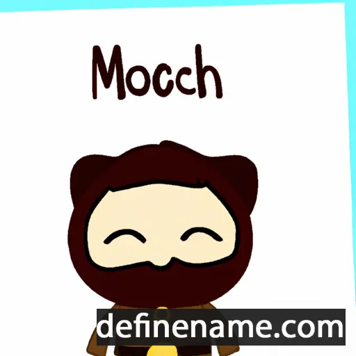 cartoon of the name Mochán