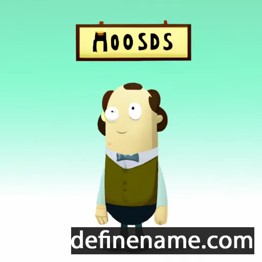 cartoon of the name Modestas