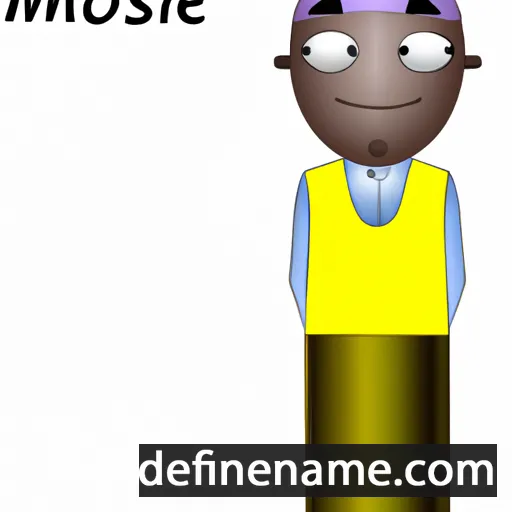 cartoon of the name Modeste